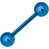 Wildcat Barbell Anodised - 1,6 mm, 25,0 mm, 6,0 mm, Dunkel-Blau