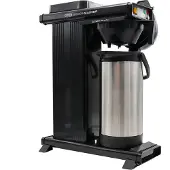 Moccamaster 29263, Suodatinkahvinkeitin, Jauhettu kahvi, 2400 W, Musta, Ruostumaton teräs