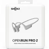 Shokz Knochenschall Kopfhoerer OpenRun Pro 2 Silver (S820SI)
