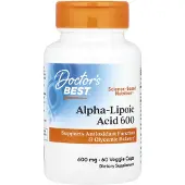 Doctors Best Alfa-lipoiinihappo, 600 mg - 60 kapselia