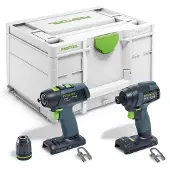 Festool TID 18 Basic-Set T18 akkuruuvinväänninpaketti