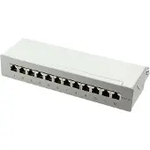 Logilink NP0019, RJ-45, Cat6a, Harmaa, 800 g, 275 mm, 13,7 cm