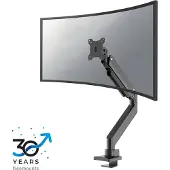 NeoMounts 10-49" Select Monitor Desk Mount For Curved Screens, näyttövarsi pöydälle, musta