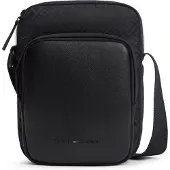 Tommy Hilfiger Th Nylon Jaquard Mini Reporter - Black - ONE SIZE