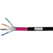 Logilink CPV0084, 500 m, Cat7, S/FTP (S-STP), Musta