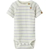 Lil´ Atelier Nbmkail Ss Slim Body Lil Noos - Blue - 68