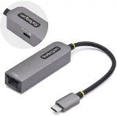 StarTech.com 1GPD3-USB-C-ETHERNET - USB-C-Ethernet-sovitin, harmaa