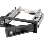Raidsonic technology – IB-168SK-B, 13,3 cm (5.25"), Liitinpaneeli, Musta, 3.5", SATA, SATA II, SATA III, Muovi, Ruostumaton teräs