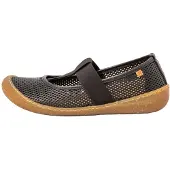El naturalista for woman. 25787R101005_001 black Leather ballerinas N5787R Pawikan (36), Flat, None, Casual