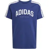 Adidas Toiminnallinen paita 'CODES COLLEGIATE' tummansininen / valkoinen