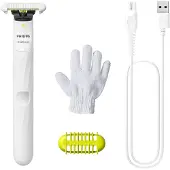 Philips Norelco OneBlade OneBlade QP1924/22 Intimate, Sisäänrakennettu akku, Märkä ja kuiva, Valkoinen