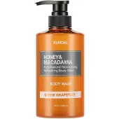Kundal , Mielihyvä & Makadamia, Vartalo- pesu, Pink Grapefruit, 16.9 fl oz (500 ml)