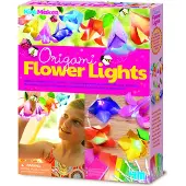 4M - KidzMaker - 180 cm - Origami Valoketju Kukat - - OneSize - Askartelusetit