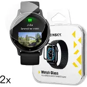 Wozinsky Full Glue Tempered Glass for Garmin Vivoactive 5 (2 pcs)