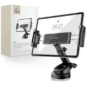 Tech-Protect V4 Universal autoteline tabletille/puhelimelle - musta