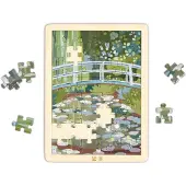 Hape Monet Water-lily Garden Palapeli 49 Kappaletta