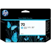 HP 70 Mustepatruuna vaalea cyan Pigment