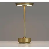 24hShop Pöytävalaisin/yövalo, jossa on kosketusohjaus ja USB-lataus - Kultainen