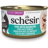 Schesir 12x70g Complements liemessä tonnikala & kinkku