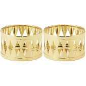 Georg Jensen - 2026 Kynttilälyhty 3,8 cm 2 kpl Kulta