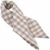 Sögne Home - Lautasliina 45x45 cm beige/valkoinen
