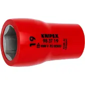 Knipex Kuusiohylsy 983719; 3/8''; 19x49 mm