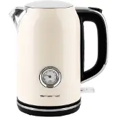 Emerio retro vedenkeitin, beige
