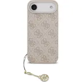 GUESS iPhone Air 4G Charm Hybridikotelo - MagSafe-yhteensopiva - vaaleanpunainen