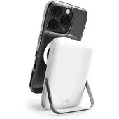 Puro Stand Power Mag 10000mAh langaton virtapankki - MagSafe-yhteensopiva - valkoinen