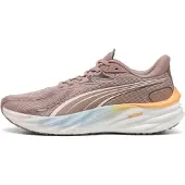 Puma Velocity NITRO 4 RC Shoes Beige Orange SS26, Size 44 - EUR