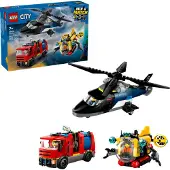 LEGO City Helikopteri, paloauto ja sukellusvene yhdessä 60462