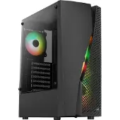 Aerocool WAVEBKV3, Midi Tower, PC, Musta, ATX, mikro ATX, Mini-ITX, ABS, SPCC, Sininen, Vihreä, Punainen (ACCM-PV35143.11)