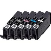 Canon PGI-72 PBK/GY/PM/PC/CO -mustekasettipakkaus, 5 väriä
