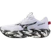 Mizuno Wave Rider 30 Shoes White Black AW26 Unisex, Size 42,5 - EUR