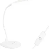 ActiveJet Led pöytälamppu Usb, valkoinen, joustava, 5000k