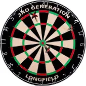 Longfield Darts Darts-taulu 3rd Generation