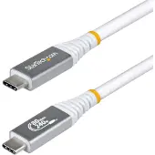 StarTech.com – 1m USB4 Cable USB-IF Certified USB-C (CC1M80GUSB4CABLEW)