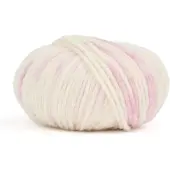 Adlibris Colourmix, puuvilla, villa, alpakkasekoite 50gr, Blush Pinks 105 Mode at Rowan