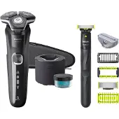 Philips Shaver Series 5000 Sähköparranajokone märkä- ja kuiva-ajoon + OneBlade -timmeri