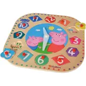 Pipsa Possu Palapeli Kello, 25 cm