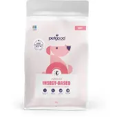 Petgood hyönteispohjainen premiumruoka pennulle