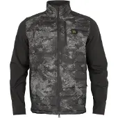 Härkila Men's Noctyx Camo Hybrid Jacket Axis MSPBlack/Black M