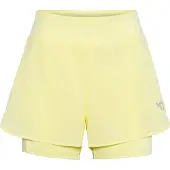 Kari Traa Women's Mija Training Shorts Mellow Yellow Urheilushortsit L