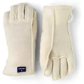Hestra Foder Guide Leather Offwhite Retkeilykäsineet 7