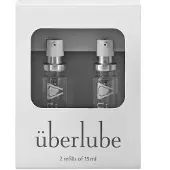 Uberlube Good-to-Go Liukuvoide Täyttöpakkaus 2 x 15 ml - Clear