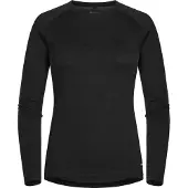 Urberg Women's Selje Merino-Bamboo Top Black Beauty Kerrasto yläosat S