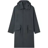 Armani Exchange for man. XM001826AF22403U8144 Trench Coat with Detachable Hood grey (XXL), Casual, Polyester