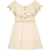 DANAMADE Mekko 'DRUTH' beige / monivärinen
