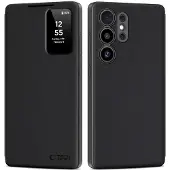 Tech-Protect Samsung Galaxy S25 Ultra Smart Flip Kotelo - musta