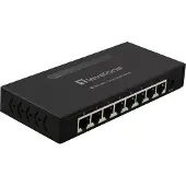 LevelOne GEU-0822, Hallitsematon, Gigabit Ethernet (10/100/1000), Seinäkiinnitteinen